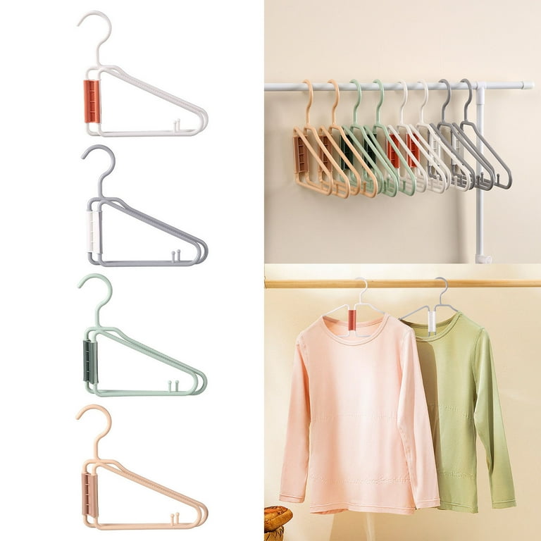Girls Individual Wardrobe Space Saver Hangers Storage Organizer
