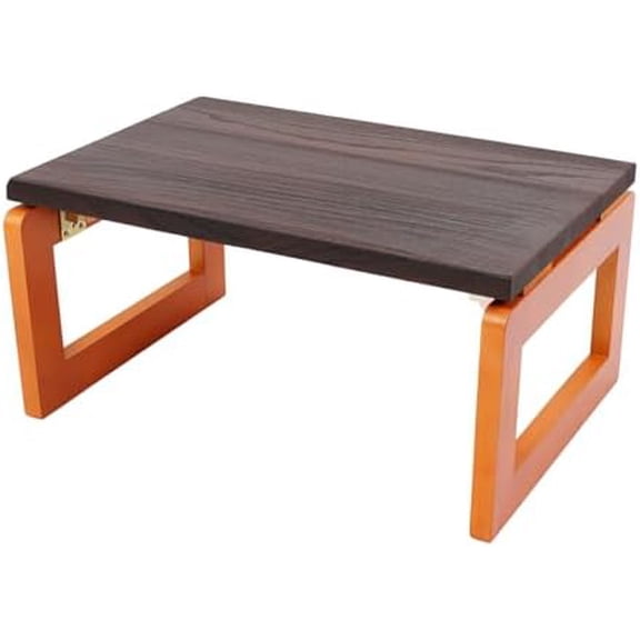 Foldable Coffee Table Japanese Floor Table Wooden Folding Tea Japanese Coffee Table Small Folding Table Portable Low Picnic Table$$Furniture