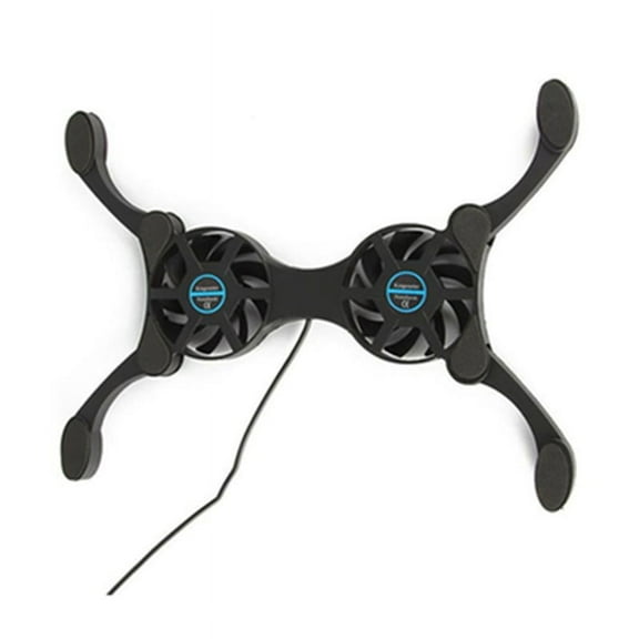 Foldable Cooling Pad Laptop Cooler with Double Fans USB Powered