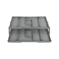 Foldable Cosmetic Organizer, Makeup Storage Box with Drawers, Vanity Jewelry Organizer, Portable Travel Toiletry Case, Multifunctional Desktop Dressing Table Organizer for Cosmetics, Accessories