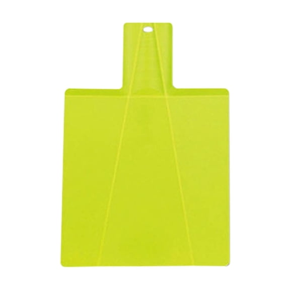 Foldable Cutting Board with Handle for Kitchen Use – Food-Grade Plastic, Non-Slip Surface, U-Shaped Water Filtration Design, 15 in x 10 in