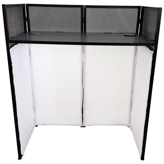 Foldable DJ Booth Portable DJ Event Facade Steel Alloy Frame