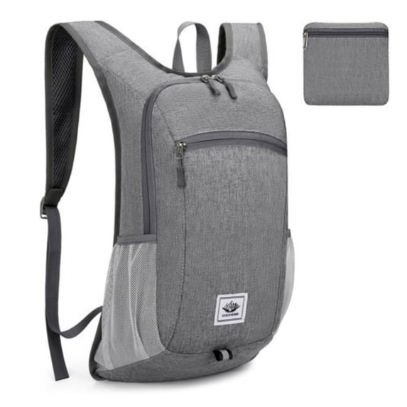 Foldable Daypack, Packable Backpack, 16L Lightweight Ripstop Water-Resistant Backpack for Hiking Cycling Travel, 1 Count
