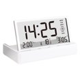 thumbnail image 1 of Foldable Digital Alarm Clock With Temperature Date Display Energy Saving Clear LCD Display For Bedroom Nightstands, 1 of 9