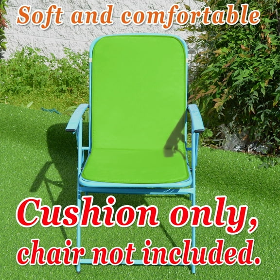 Foldable Dining Garden Patio Home Office Soft Antiskid Chair Seat/back Pads Cushion set
