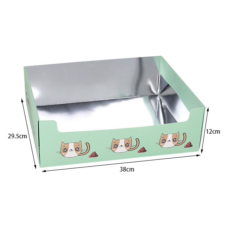 Foldable Disposable Cat Litter Box Pet Sand Box Container Kitten Travel