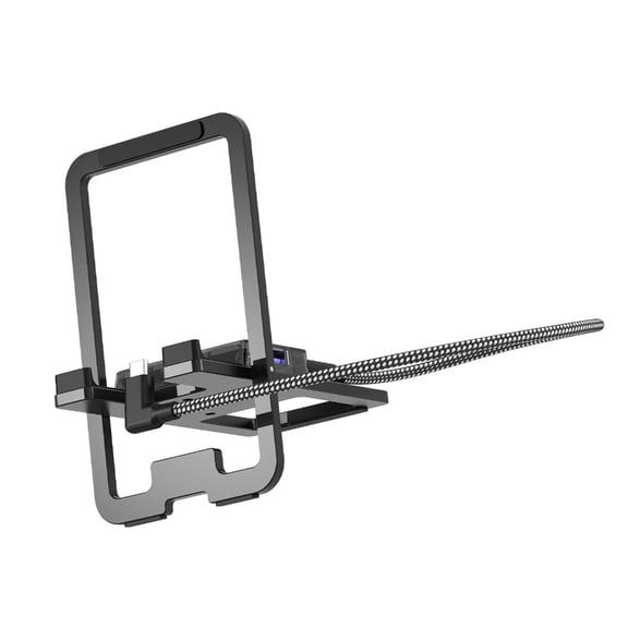 Foldable Docking Station Stand for Gaming Devices with Multiple Port Fast Charging and Wide Compatibility