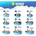 thumbnail image 1 of Foldable Dog Pool, Collapsible Pet Bath Tub, Portable Wading Pool for Kids and Dogs, 1 of 6