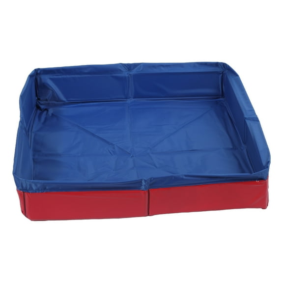 Foldable Dog Pool Easy Storage PVC Large Size Pool Ideal For Cooling Pet for Outdoor Backyard