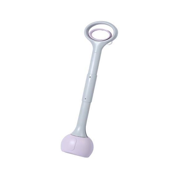 Foldable Dog Poop Spoon Portable Pet Waste Pick With Long Handle Claw Foolproof Clean Pooper Spoon With Bag Roll Handle For Outdoor Walking Yard Sod