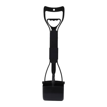 Foldable Dog Poop Waste Collection Scoop, Sturdy Pet Poop Basket, With Long Handle High Strength Substance And Durable Spring for Picking Up Grass and Gravel