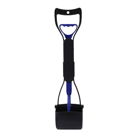Foldable Dog Poop Waste Collection Tool, Portable Pet Poop Scoop with Long Handle, Durable ABS for Easy Cleanup on Grass and Gravel, for Dogs and Cats