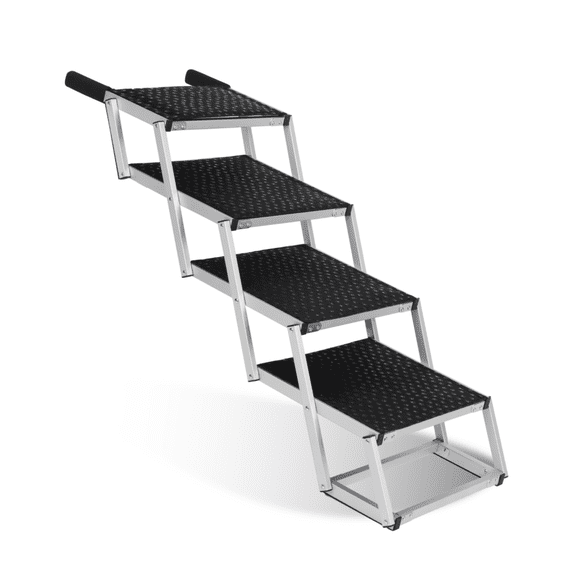 Foldable Dog Ramp for Cars Lightweight Sturdy Supports 250lbs Non-Slip