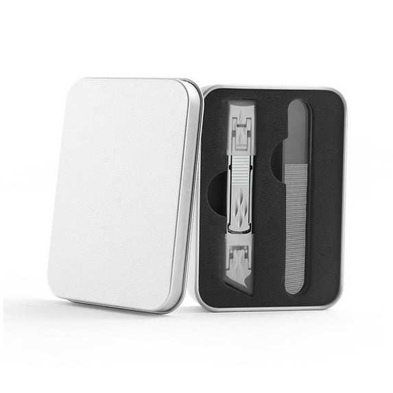 Foldable Double-Ended Nail Stainless Steel Multifunctional Portable Nail Tool Durable - Manicure Kit