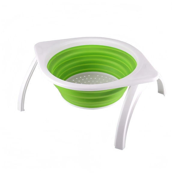 Foldable Drainage Basket with Legs, Compact and Lightweight Design, Home Use