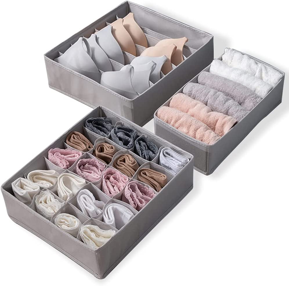 Foldable Drawer Dividers, Storage Boxes, Closet Organizers, Under Bed