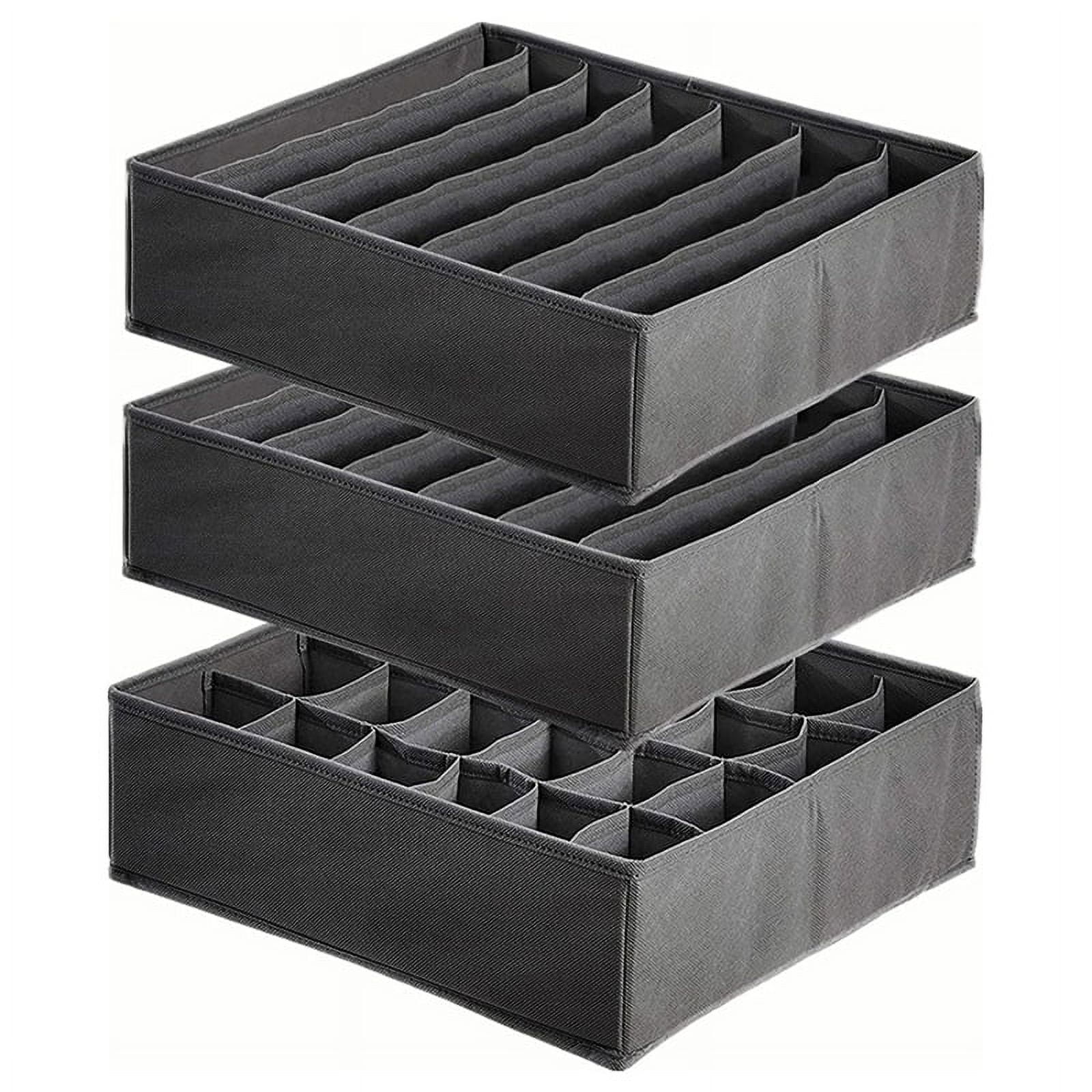 Foldable Drawer Organiser for Underwear Cell Storage Boxes for Socks