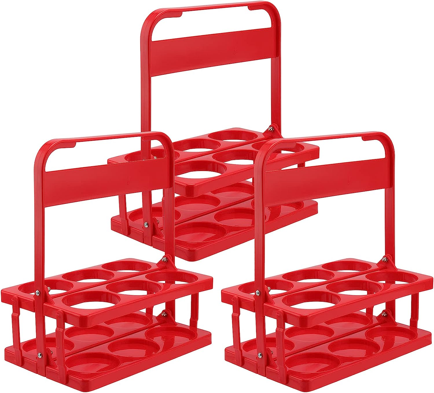 Foldable Drink Carrier Beverage Delivery Holder for Home and Bar