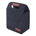 thumbnail image 1 of Foldable Drink Carrier Tote Bag, Ngxiha Leak Resistant Compartments, Ergonomic Handle Design | 2 Cup Beverage Organizer, Picnic Cooler Alternative, Car Travel, Outdoor Grocery Takeaway Carrier, 1 of 9