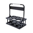 thumbnail image 1 of Foldable Drink Carrier with Handle, Portable 6-Cup Caddy for Coffee, Beverages, Beer, Reusable Cup Holder for Delivery, Picnics, Bars, 1 of 9