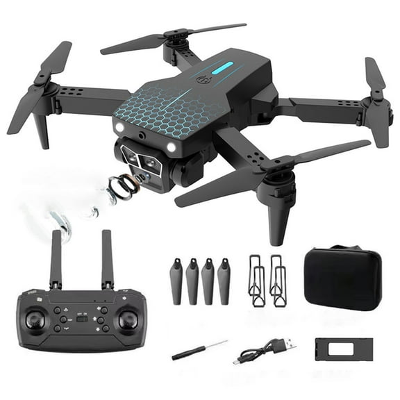 Foldable Drone with HD Cameras - 6.5"x7.28" Portable, Altitudes Hold, Trajectory Flight, WiFi FPV, 3-Speed Modes for Beginners, Outdoor Fun