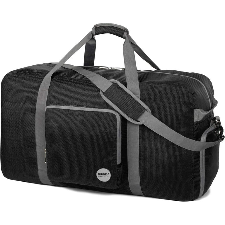 Foldable Duffle Bag 24 28 32 36 60L 80L 100L 120L for Travel Gym Sports  Lightweight Luggage Duffel By WANDF