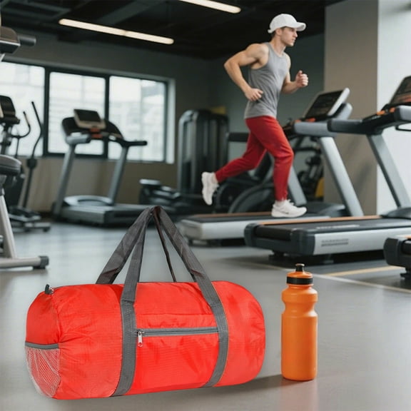 Foldable Duffle Bag Portable Sports Gym Bag Large Capacity Travel Duffel Bag with Inner Pocket Storage Carry Bag for Men Women Workout Camping Travel Gear
