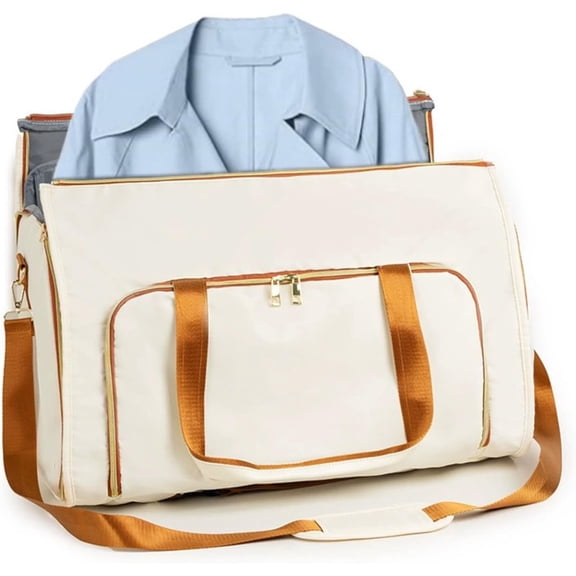 Foldable Duffle Bag, Travel Clothing Storage, Carry-on Luggage, Portable Packing Solution, Durable Companion, Convertible Luggage Accessory, Essential Gear, Compact