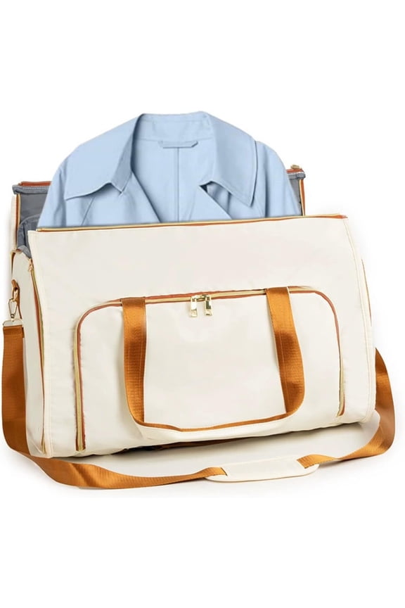 Foldable Duffle Bag, Travel Clothing Storage, Carry-on Luggage, Portable Packing Solution, Durable Companion, Convertible Luggage Accessory, Essential Gear, Compact