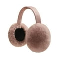 thumbnail image 1 of Foldable Ear Muffs Earmuffs, Ears Cover Warm Ear Flaps, Comfortable Plush Winter Dark Pink, 1 of 8