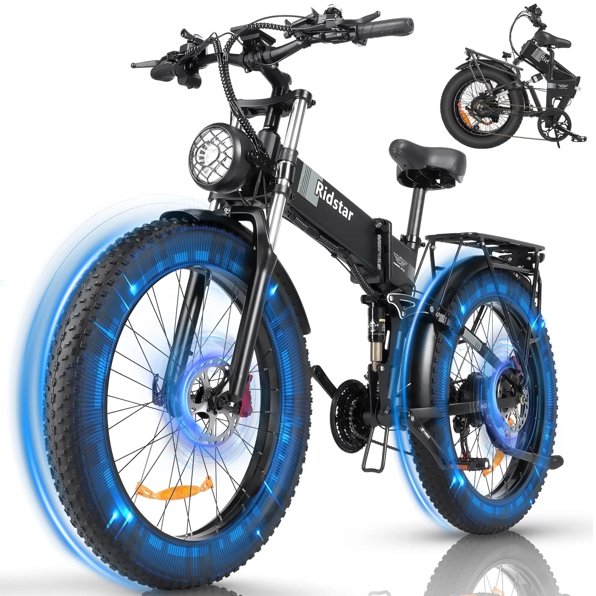Ridstar Electric Bike for Adults,1500W 35MPH 48V20AH Togo Ubuy
