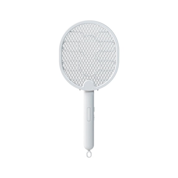 Foldable Electric Rechargeable Repellent-Racket with Light Zapper
