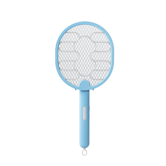 Foldable Electric Rechargeable Repellent-Racket with Light Zapper