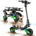 thumbnail image 1 of EOEOTWO Adult Electric Scooter, 1200W Motor, Up to 30 MPH & 25 Mile Range, 11" Off-Road Tires, Foldable Commuter E-Scooter with Dual Suspension, 330lbs Max Load UL 2272, 1 of 10