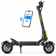 AUSOM F1 Max Foldable Electric Scooter off Road Dual Motor for Adults, 62Miles Range, 45mph Speed, 72% Uphill, E-ABS & Hydraulic Brakes, NFC Lock,UL2272