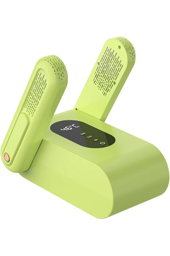 Foldable Electric Shoe and Boot Dryer with 360° Adjustable Drying Rack, Silent Operation, and 240-Minute Timer for Work Boots, Gloves, and All Footwear