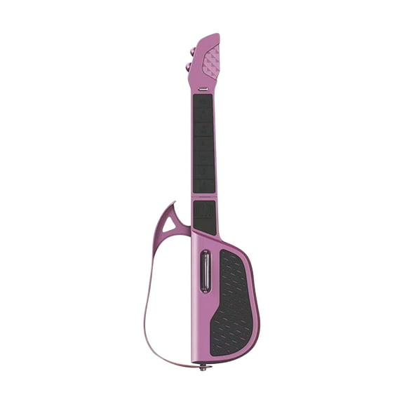 Foldable Electronic Stringless Guitar for Kids – Novice Children Instrument Toy, Automatic Blocking, Singing & Playing Functions, Portable Kids Guitar Toy (Purple), Birthday Gift for Music Lovers