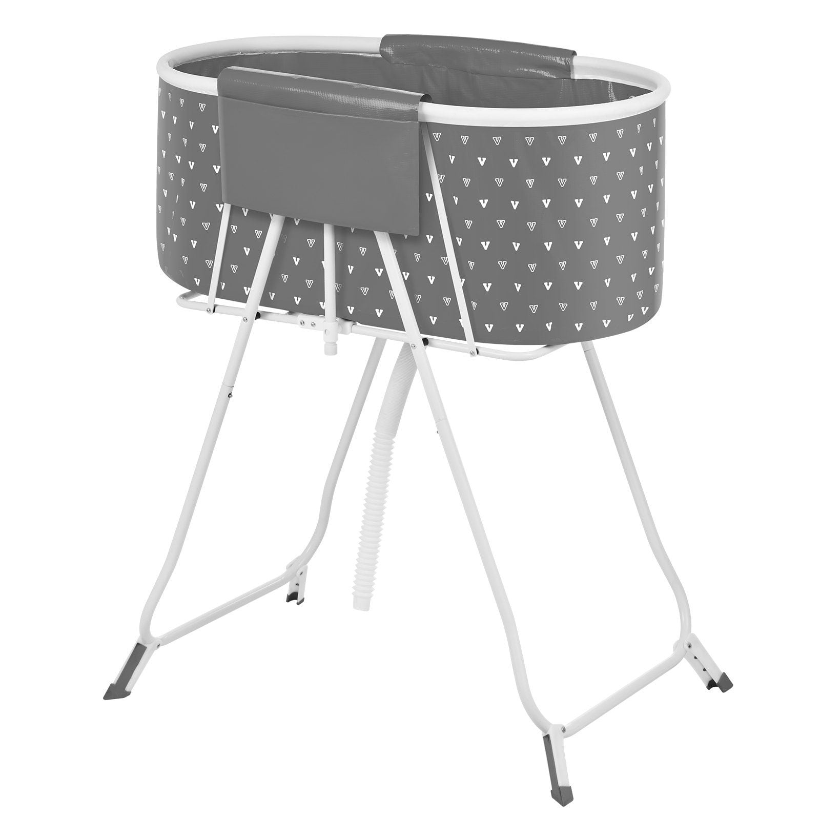 Image showcasing 2-in-1 Foldable Dog Bathtub Elevated Shower Station, Anti-Slip Design ...