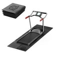 thumbnail image 1 of Foldable Equipment Mat for Treadmills & Gym Gear - 68"x24" Non-Slip Floor Protector - Shock Absorbing, Space Saving Design for Hardwood & Carpet, 1 of 5