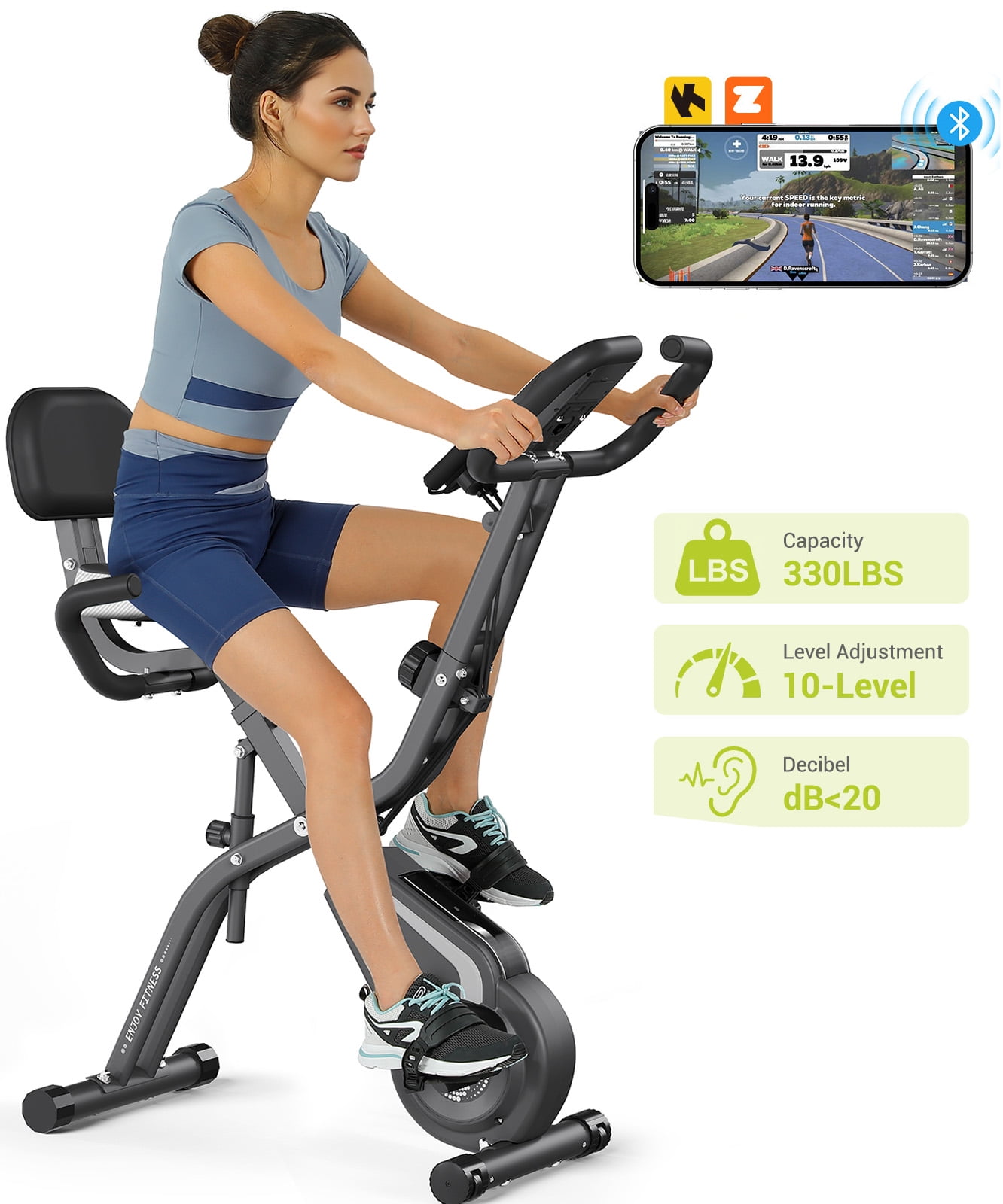 Gym Equipment Cheap Upright Exercise Bike Reach B-200 Magnetic