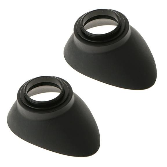 Foldable Eyepiece Covers Rubber Eye Cups for Microscope Long lasting Use