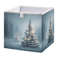thumbnail image 1 of Foldable Fabric Storage Bin Home Cubes Clothing Organizer Bins Large Collapsible Box Basket for Home Organizer Christmas Tree with Lights, 1 of 7