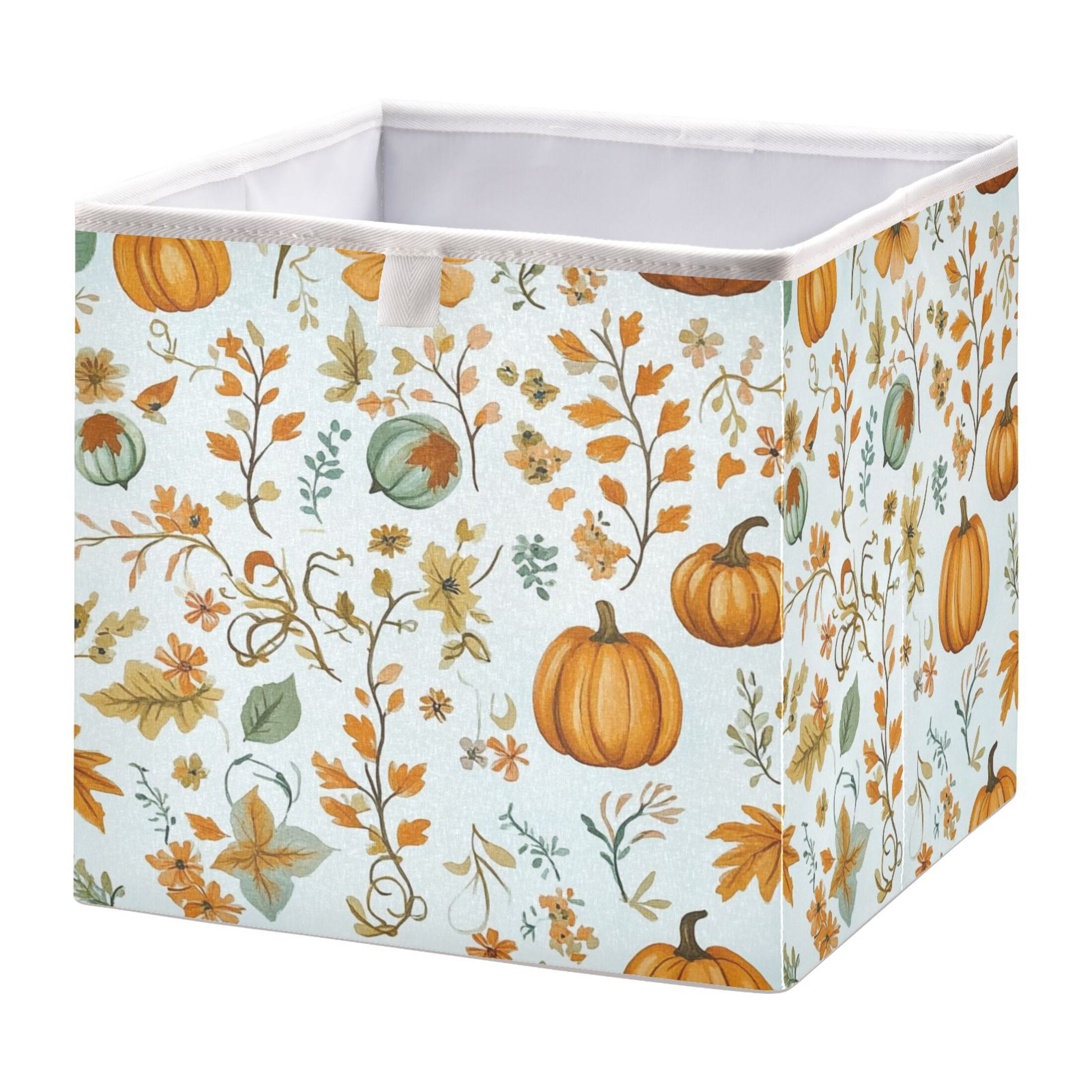 Fall Foldable Foldable Fabric Storage Bin Home Cubes Clothing Organizer Bins Large ...