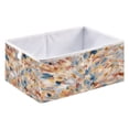 thumbnail image 1 of Foldable Fabric Storage Bin Home Cubes Clothing Organizer Bins Large Collapsible Box Basket for Home Organizer Earthy Colors Watercolor-textured, 1 of 7