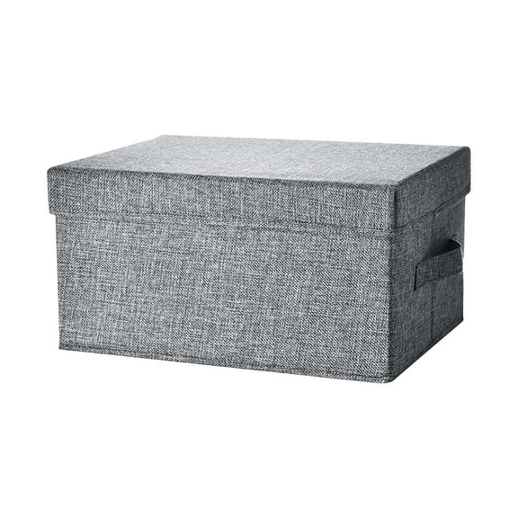 Foldable Fabric Storage Bins with Handles Rectangular Organizer Baskets for Shelves Drawer Closet Organization Collapsible Storage Boxes for Wardrobe Bedroom Home Organizing Solutions