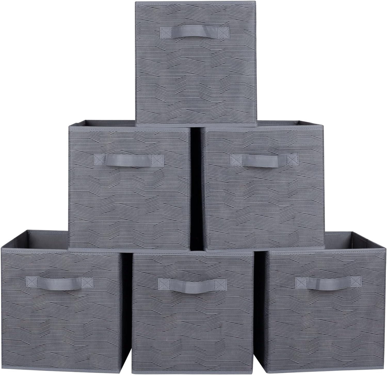 Foldable Fabric Storage Bins and Cubes Organizer for Closet and Toys ...