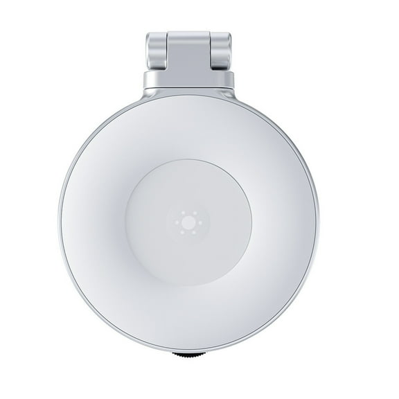 Foldable Fill Rings Light with Glass for Makeup Photography Video Conference Rotating Selfie Light