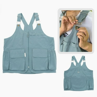 Foldable Fishing Camping Travel Vest Multi-Pockets Photography Lightweight Vests