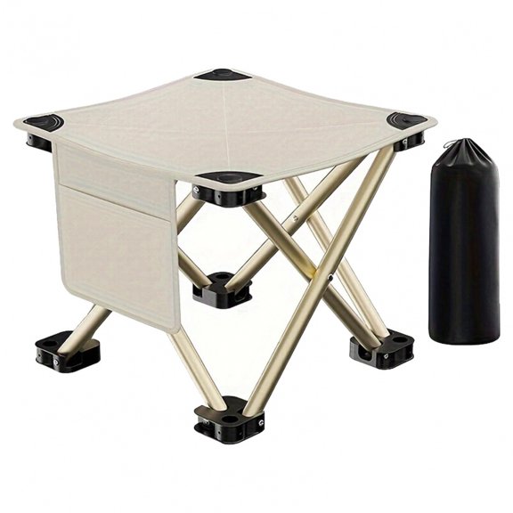 Foldable Fishing Chairs Portable outdoor Camping Chair with Strong Load-Bearing Capacity Stability for Reading Dining