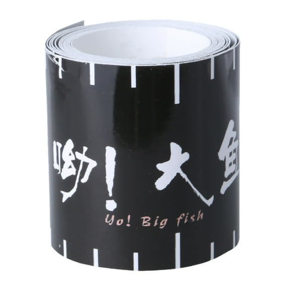 Foldable Fishing Measurement Tape Waterproof Fish Measuring Ruler Sticker Decals Tape Fish Ruler Sticker Easy to Use